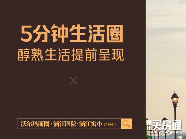 保利城湖心岛：5分钟生活圈，全维配套环绕️
