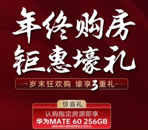 联发建发玉湖兰溪：年终冲刺 认购享三重礼